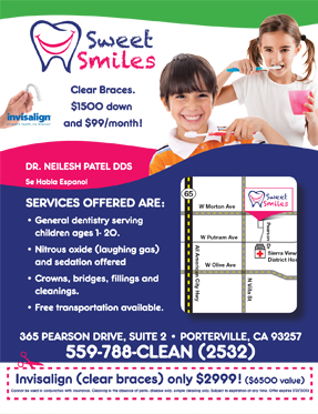 exam and x-ray and invisalign tx for $2999 San Pablo Dentist smiling